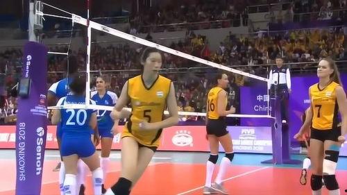 朱婷探头球爆料视频,一球定乾坤的瞬间  第1张